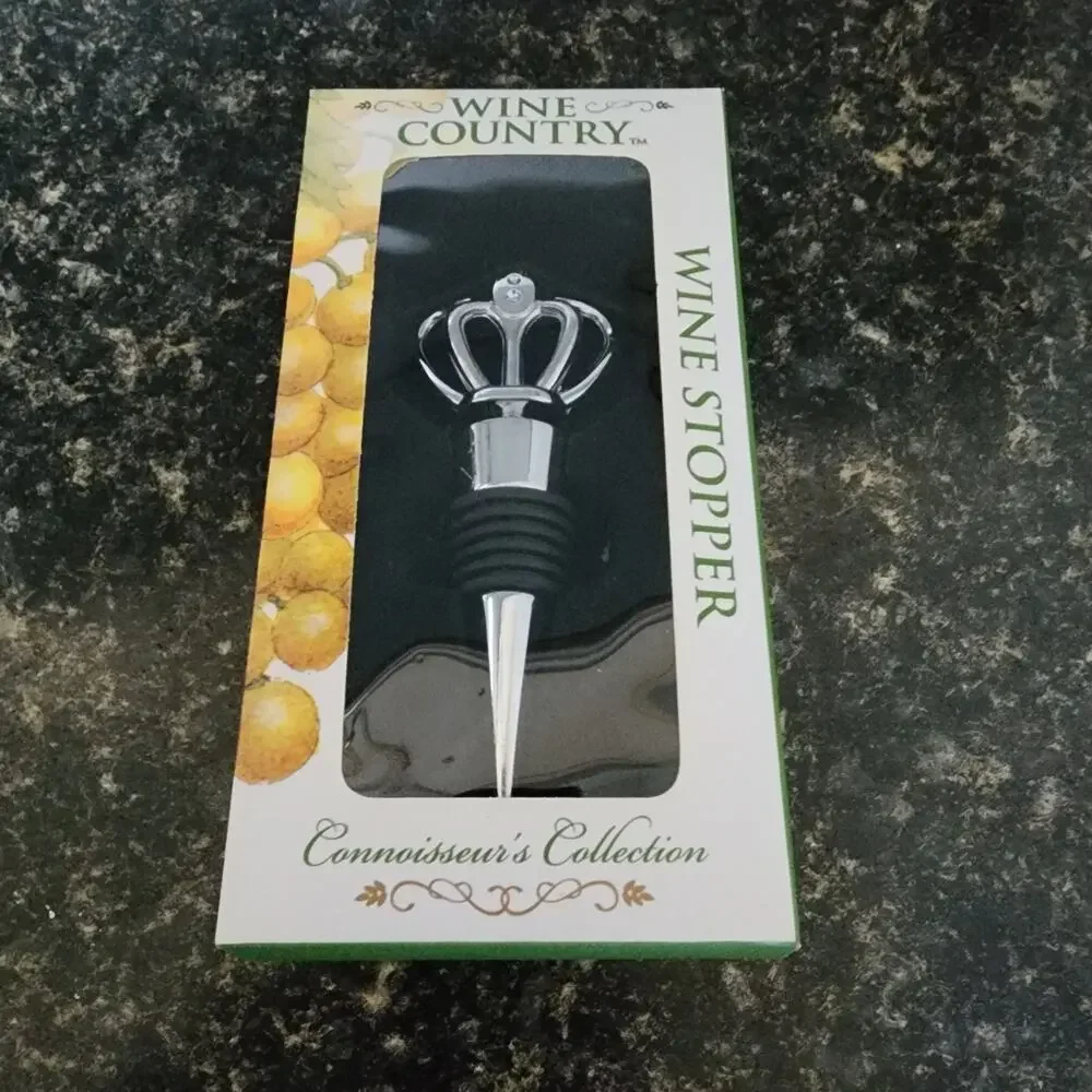 NIB. Lot of 3 Wine Country Wine Stoppers